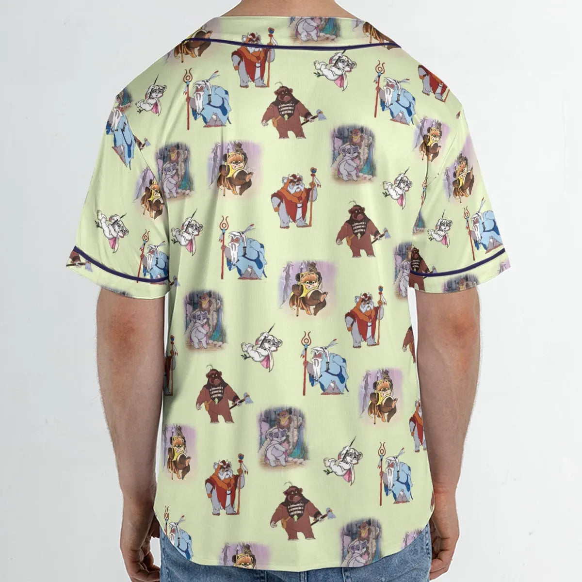 Ewoks Characters Star Wars Unisex Baseball Jersey
