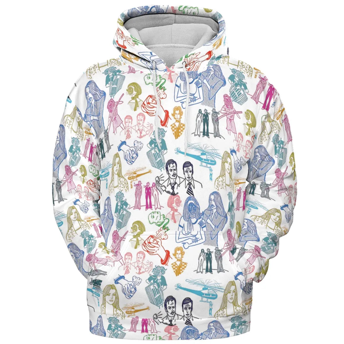 She Has The Strength To Do Anything The Bionic Woman All-over Print Hoodie