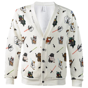 Star Wars Characters as Cats Cardigan