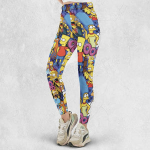 Springfield Swag The Simpsons Legging