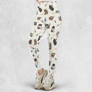 Star Wars Characters as Cats Legging