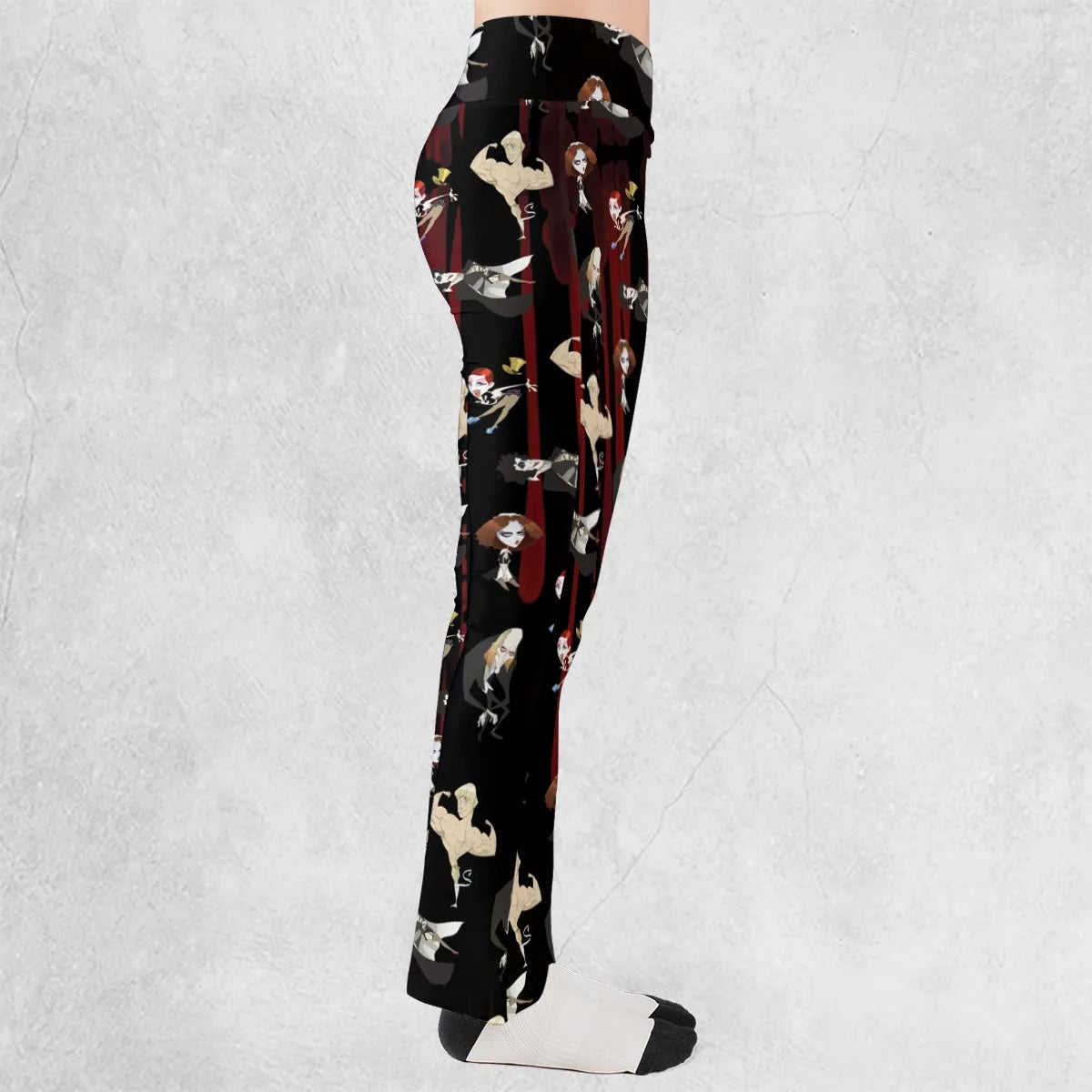 The Rocky Horror Picture Show Characters Flare Leggings