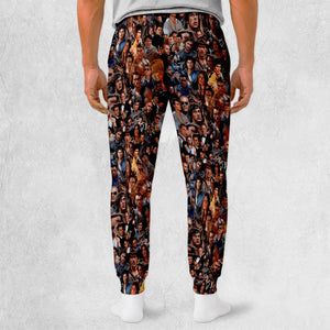 Action Hero Bullet Portrait Sweatpants