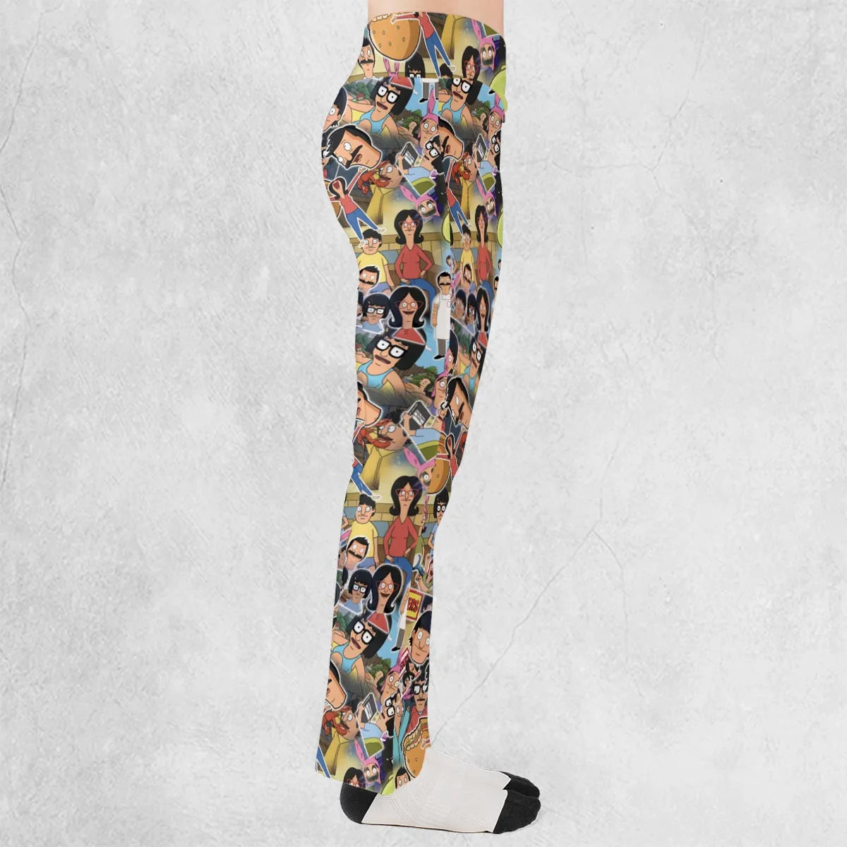 Bob's Burger Wonder Wharf Flare Leggings