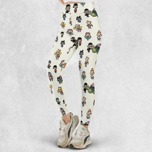 Hey Arnold Characters Legging