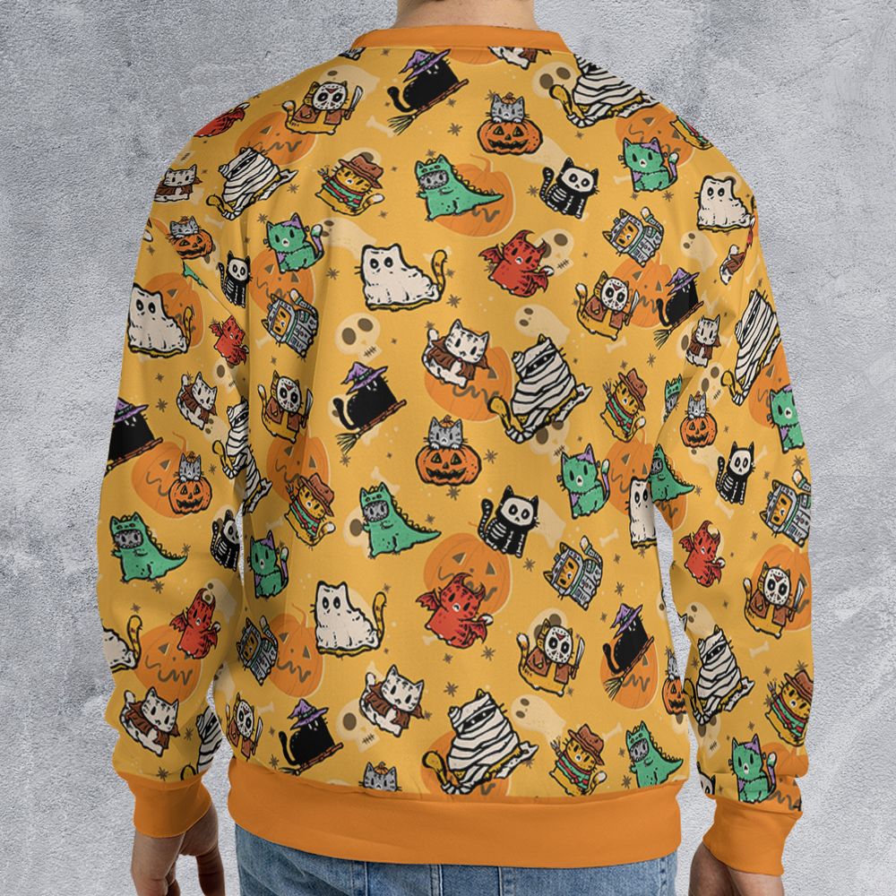 All-over Print Sweatshirt - 9BY7H75E -  - 2
