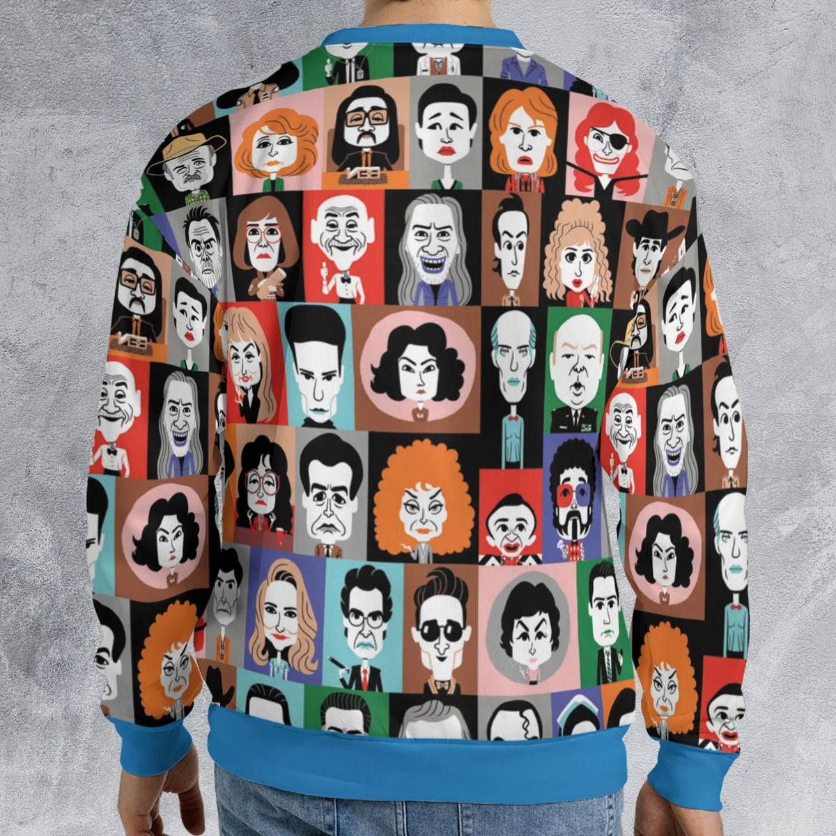 Twin Peaks Characters All-over Print Sweatshirt