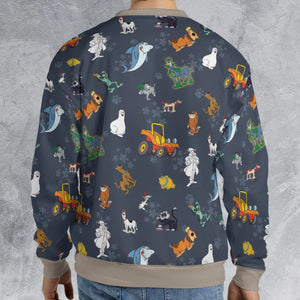 HB Scooby Clones All-over Print Sweatshirt