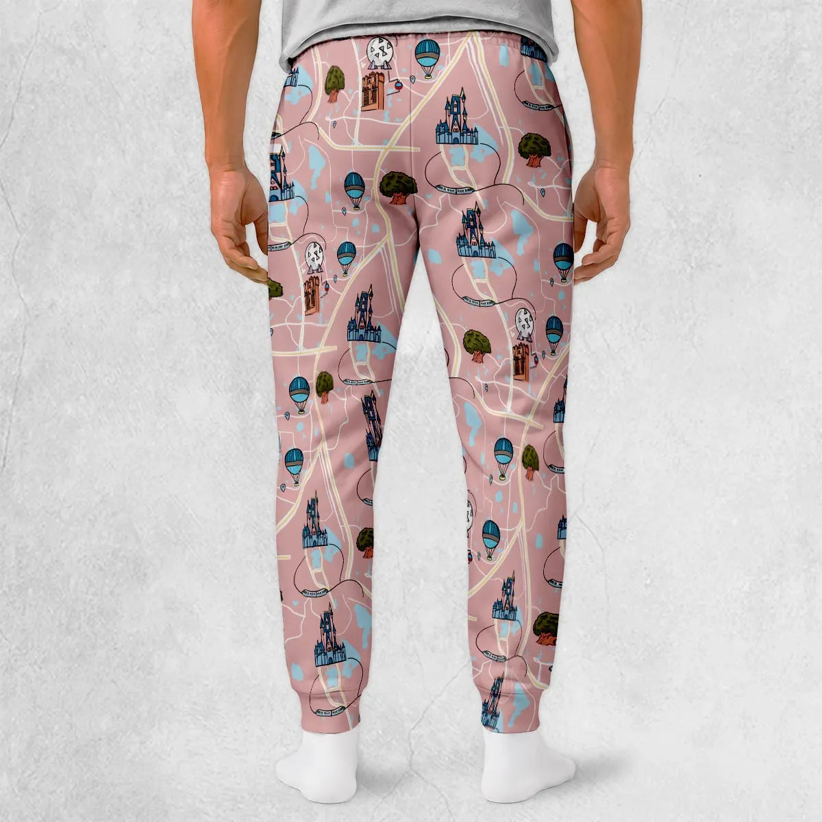 Theme Park Map Sweatpants