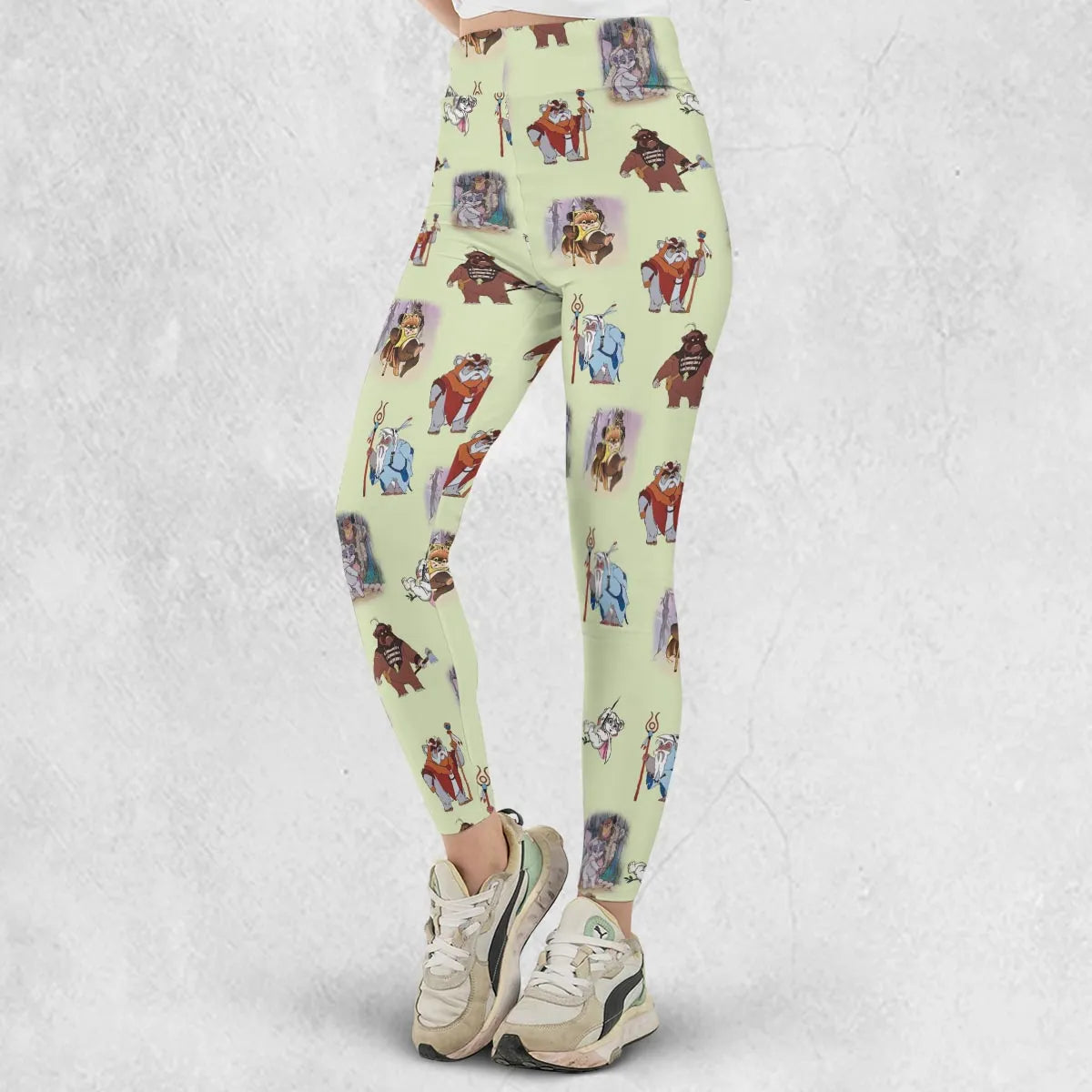 Ewoks Characters Star Wars Legging