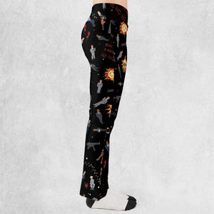 Die Hard Is My Favorite Christmas Movie Flare Leggings