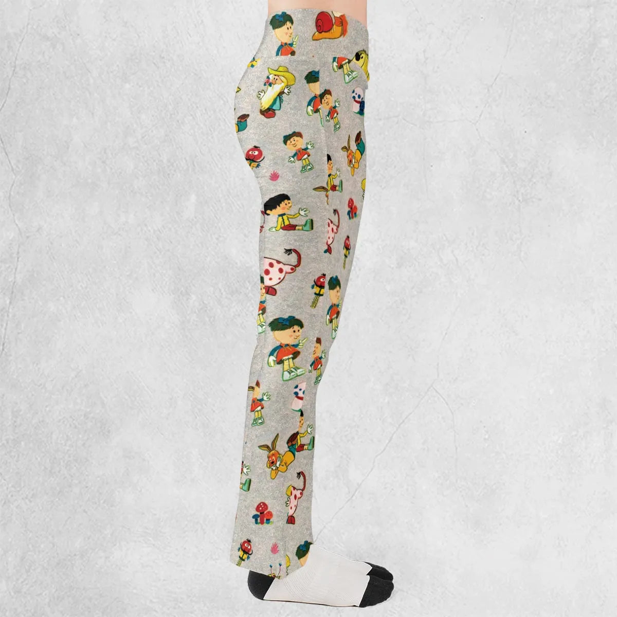 The Magic Roundabout Characters Flare Leggings