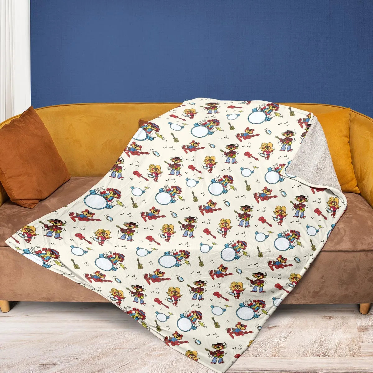 Cartoon band The Sugar Bears Fleece Blanket