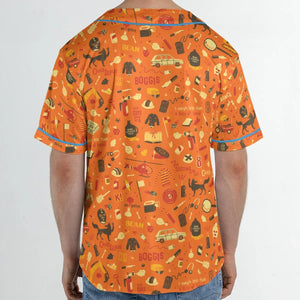Fantastic Mr. Fox Pattern Unisex Baseball Jersey