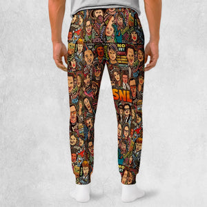 Blues Brothers Waynes World Coneheads SNL Characters Sweatpants