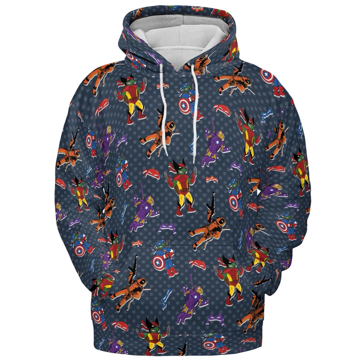 Super Turtles TMNT All-over Print Hoodie