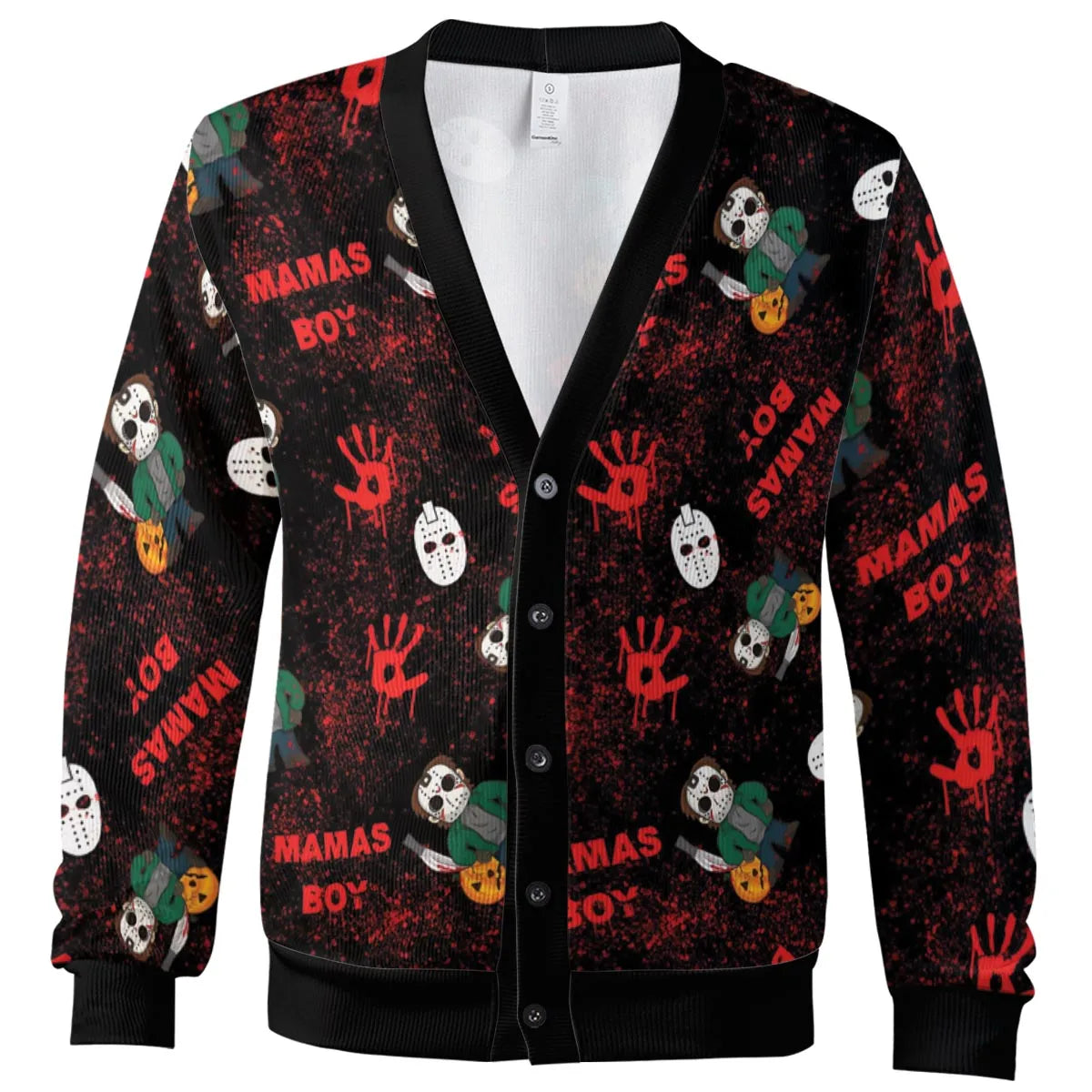 Mamas Boy Friday the 13th Cardigan