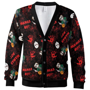 Mamas Boy Friday the 13th Cardigan