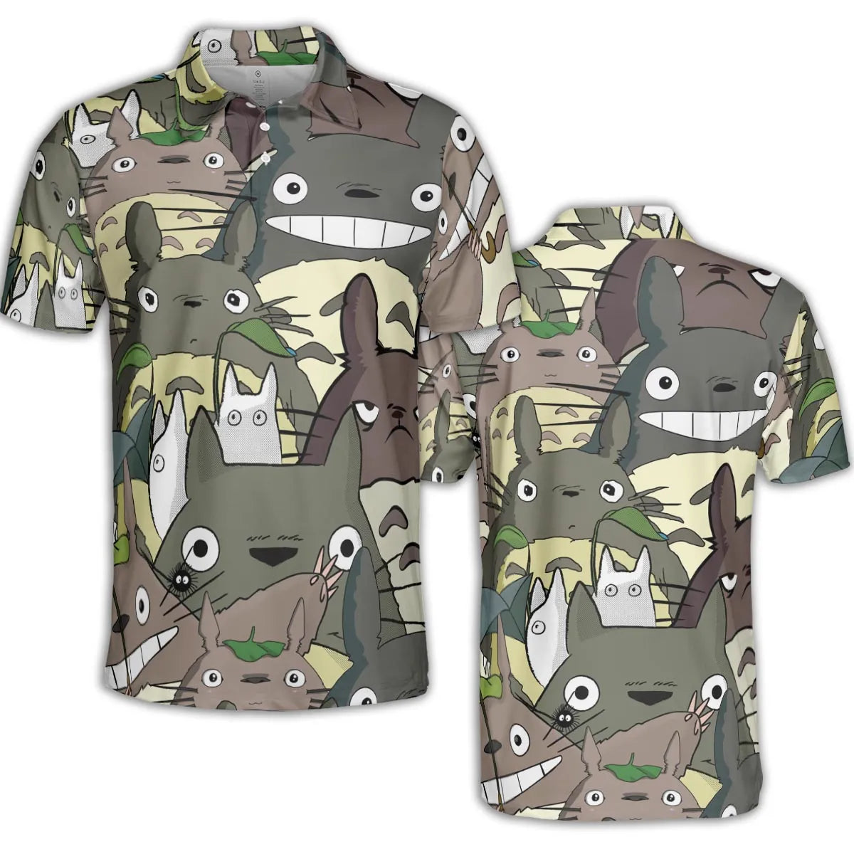 My Neighbor Totoro AOP Men/Women Polo Shirt