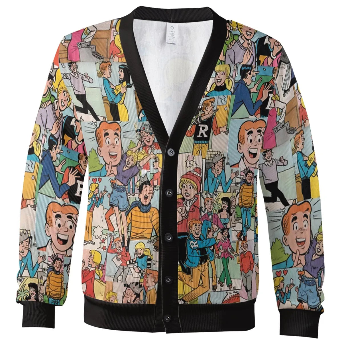 Archie Comics Characters Collage Cardigan