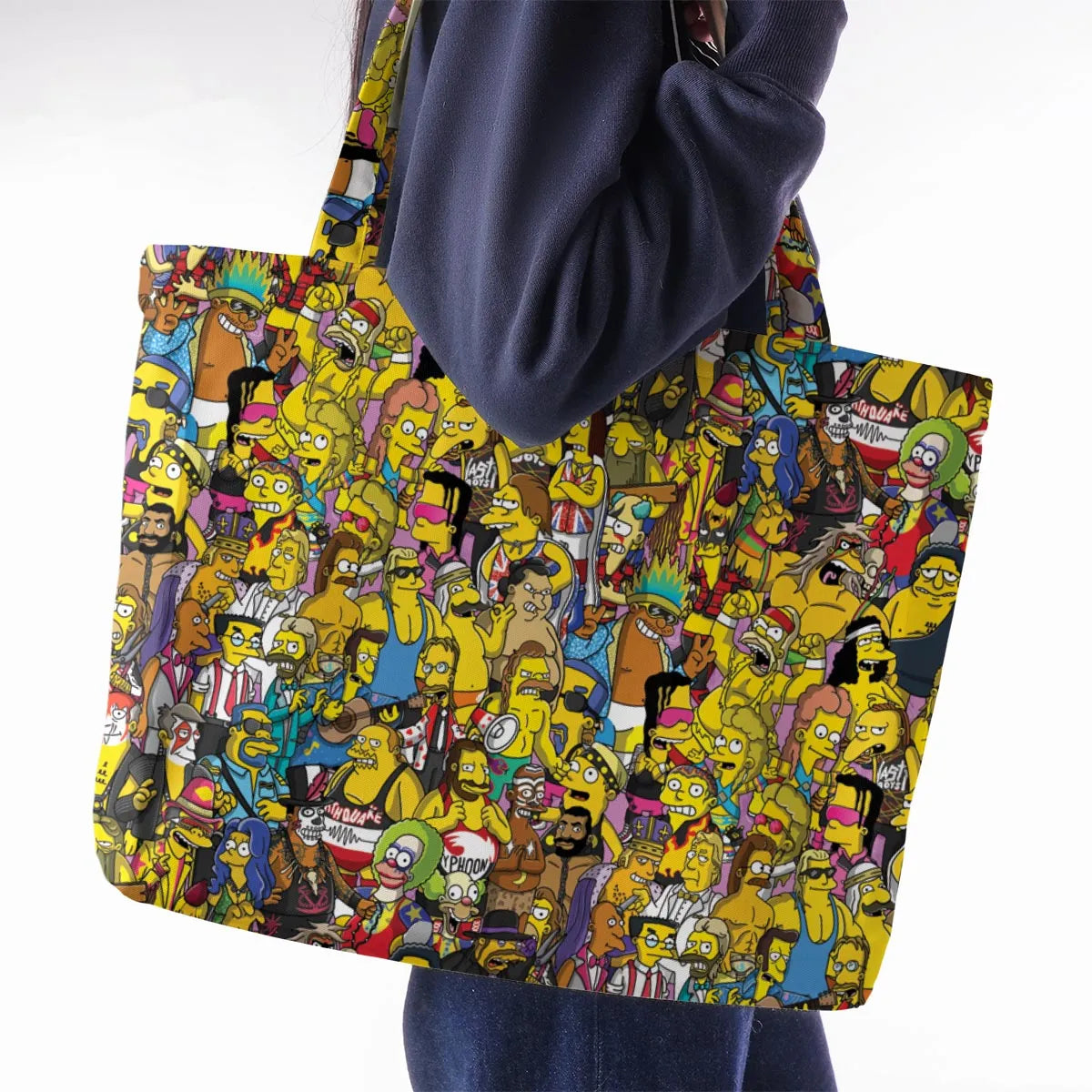 WWF Simpsons Large Tote Bag