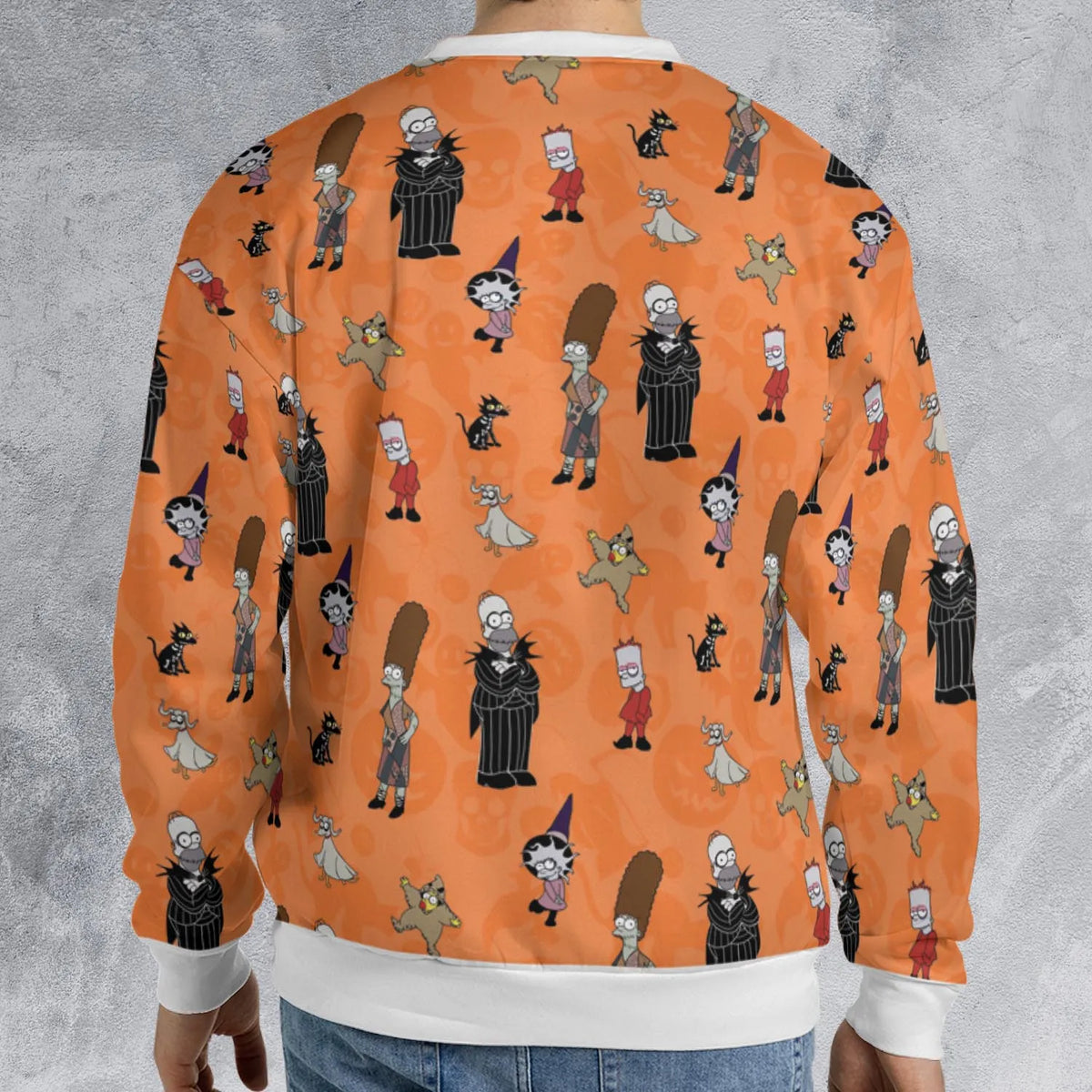 The Simpsons Halloween All-over Print Sweatshirt