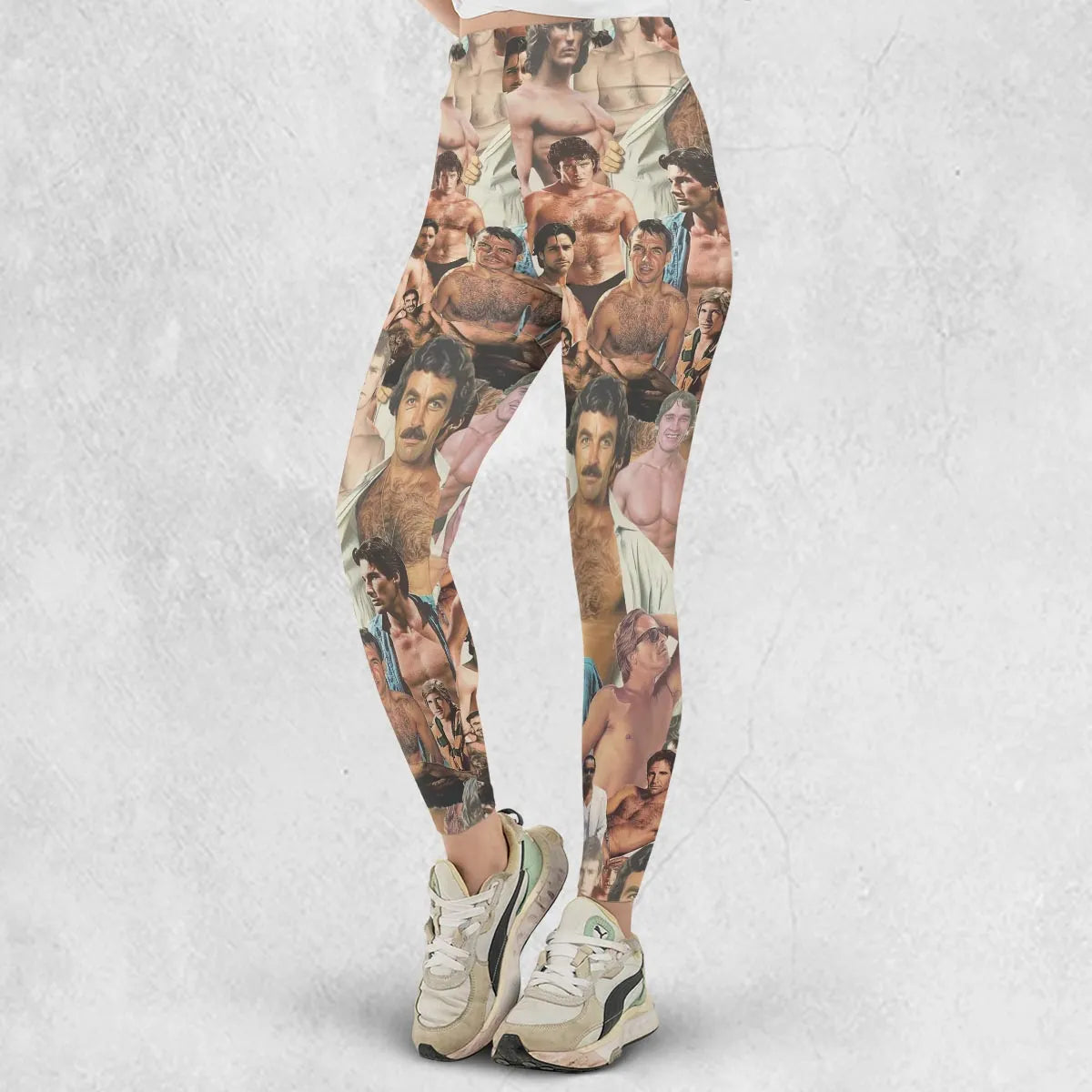 Vintage Hunks of The 80s Legging