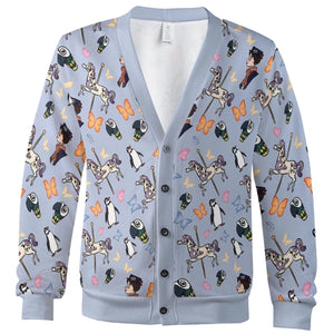 Mary Poppins pattern Cardigan