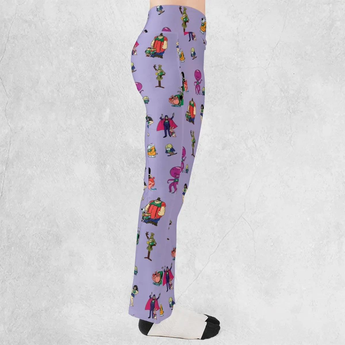 Really Rotten Scooby's All-Star Laff-A-Lympics Flare Leggings