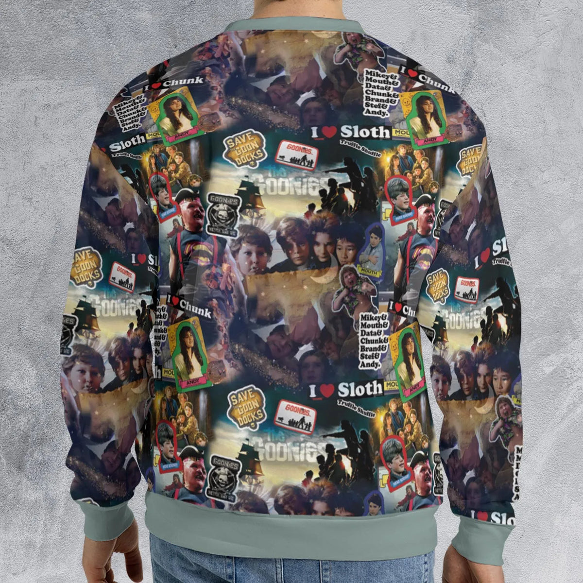 Goonies Rule The Goonies All-over Print Sweatshirt