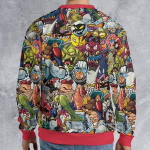 All-over Print Sweatshirt - BM9D6MZH -  - 2