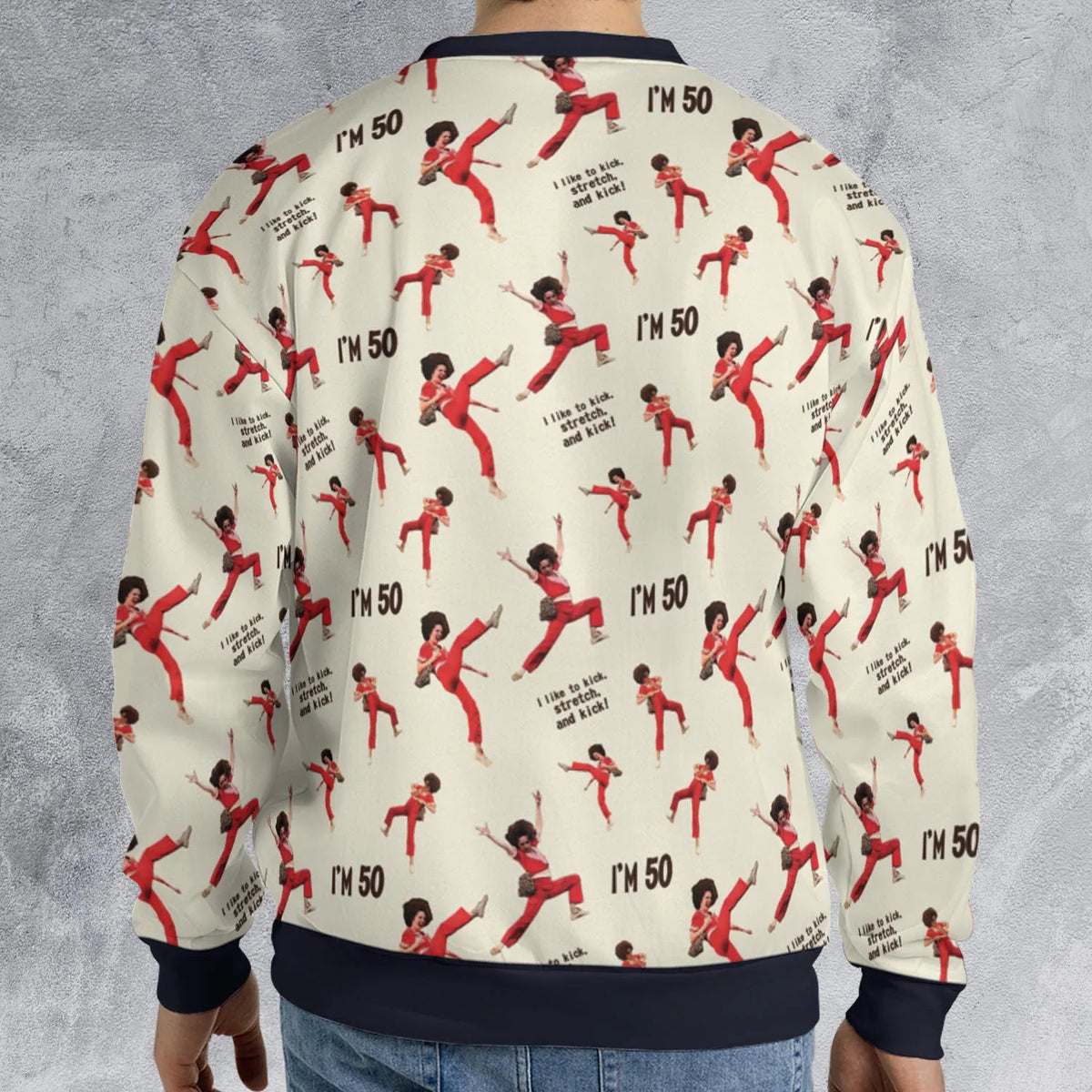 I'm 50 Sally O'Malley SNL All-over Print Sweatshirt