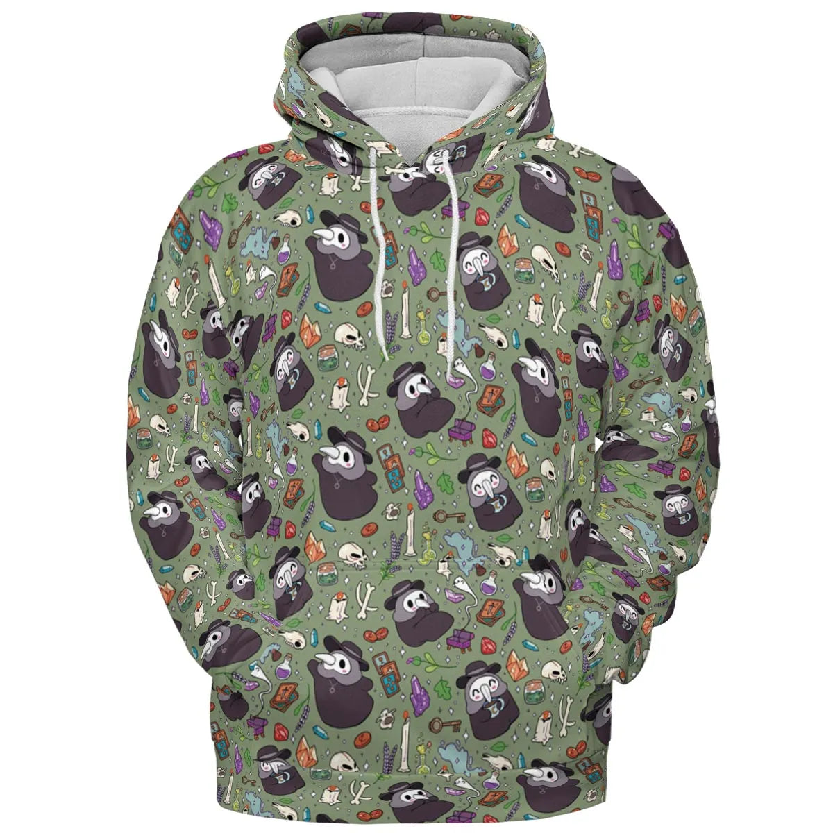Plague Doctor All-over Print Hoodie