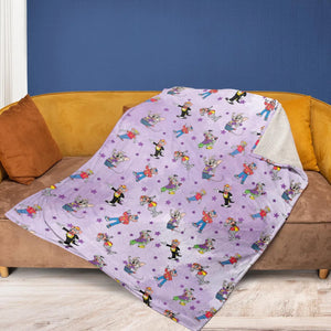 History Of Chuck Fleece Blanket