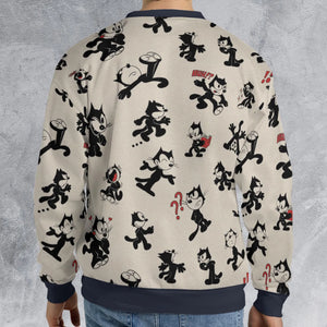 Felix The Cat All-over Print Sweatshirt