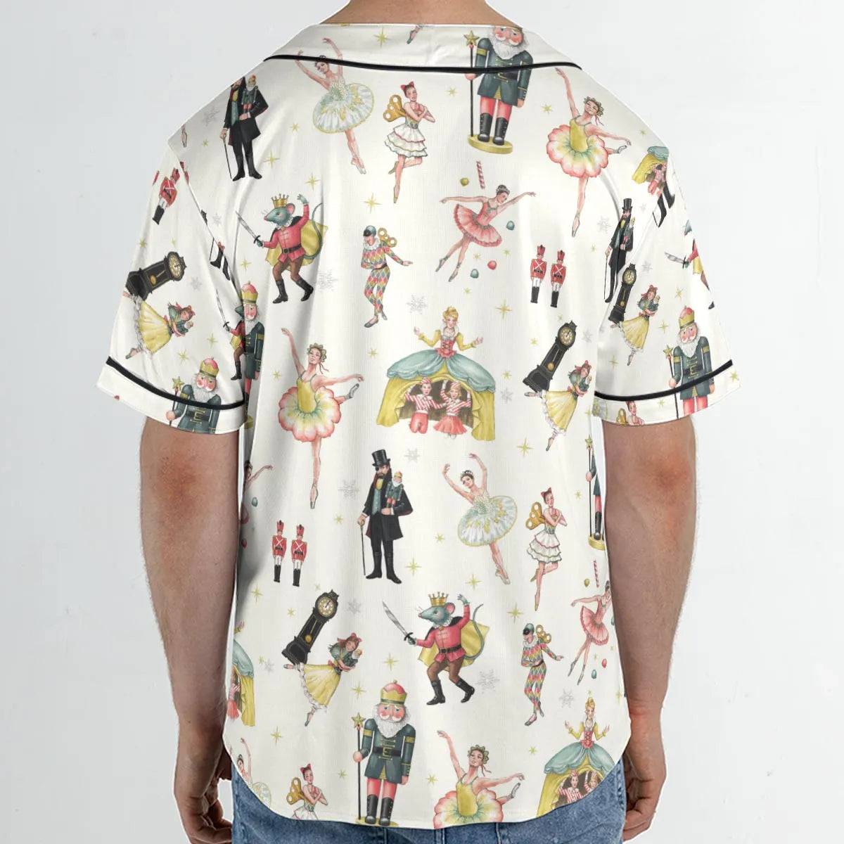 Plum Fairy for Holiday The Nutcracker Unisex Baseball Jersey