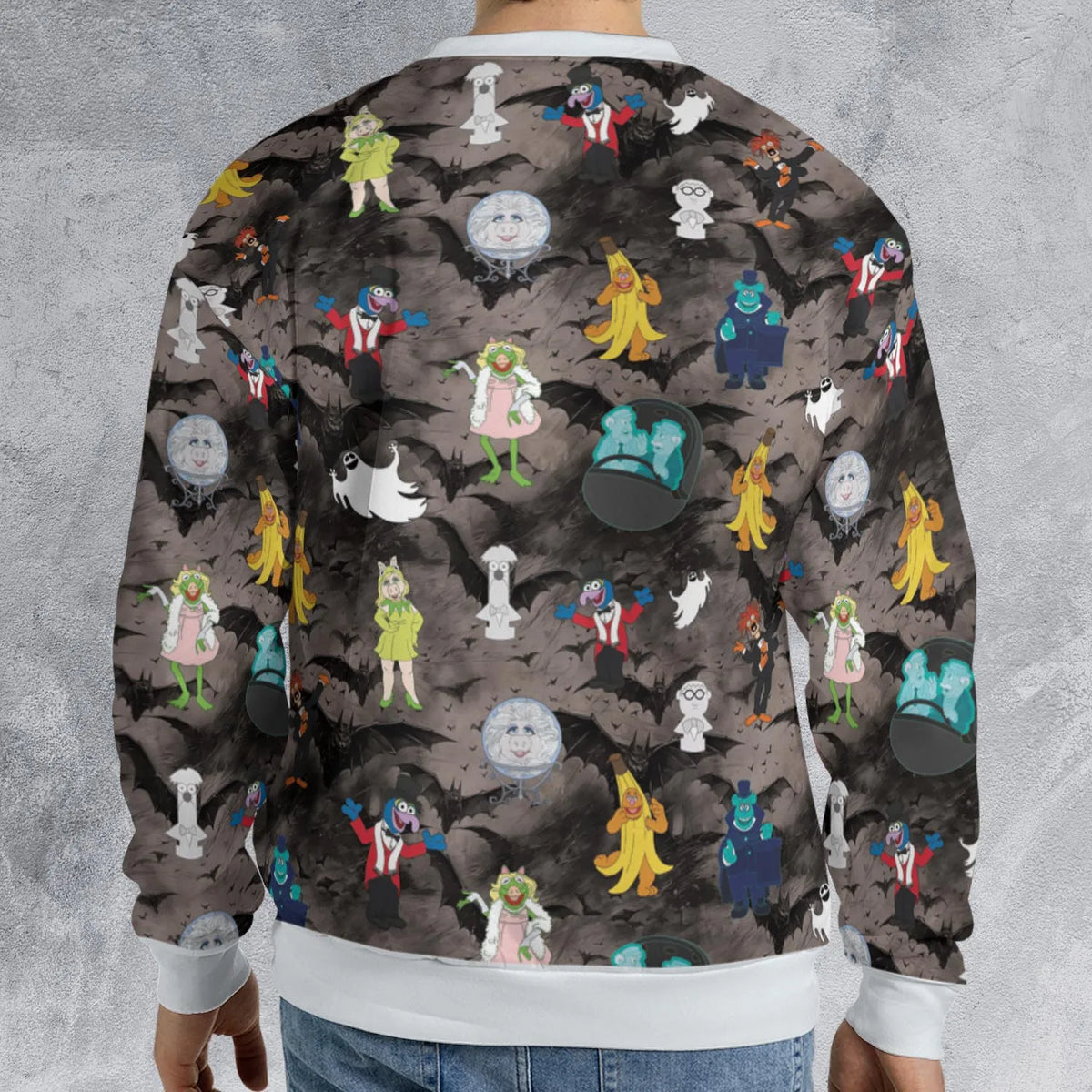Muppet Haunted All-over Print Sweatshirt