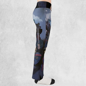 Turtles vs Ninja Teenage Mutant Ninja Turtles Flare Leggings