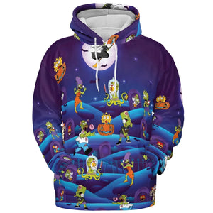 Horror Night The Simpsons All-over Print Hoodie
