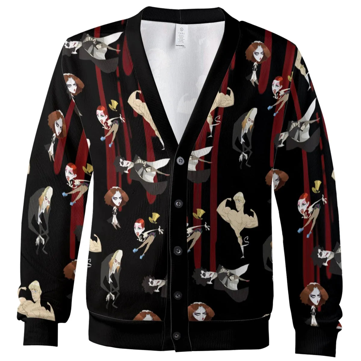 The Rocky Horror Picture Show Characters Cardigan