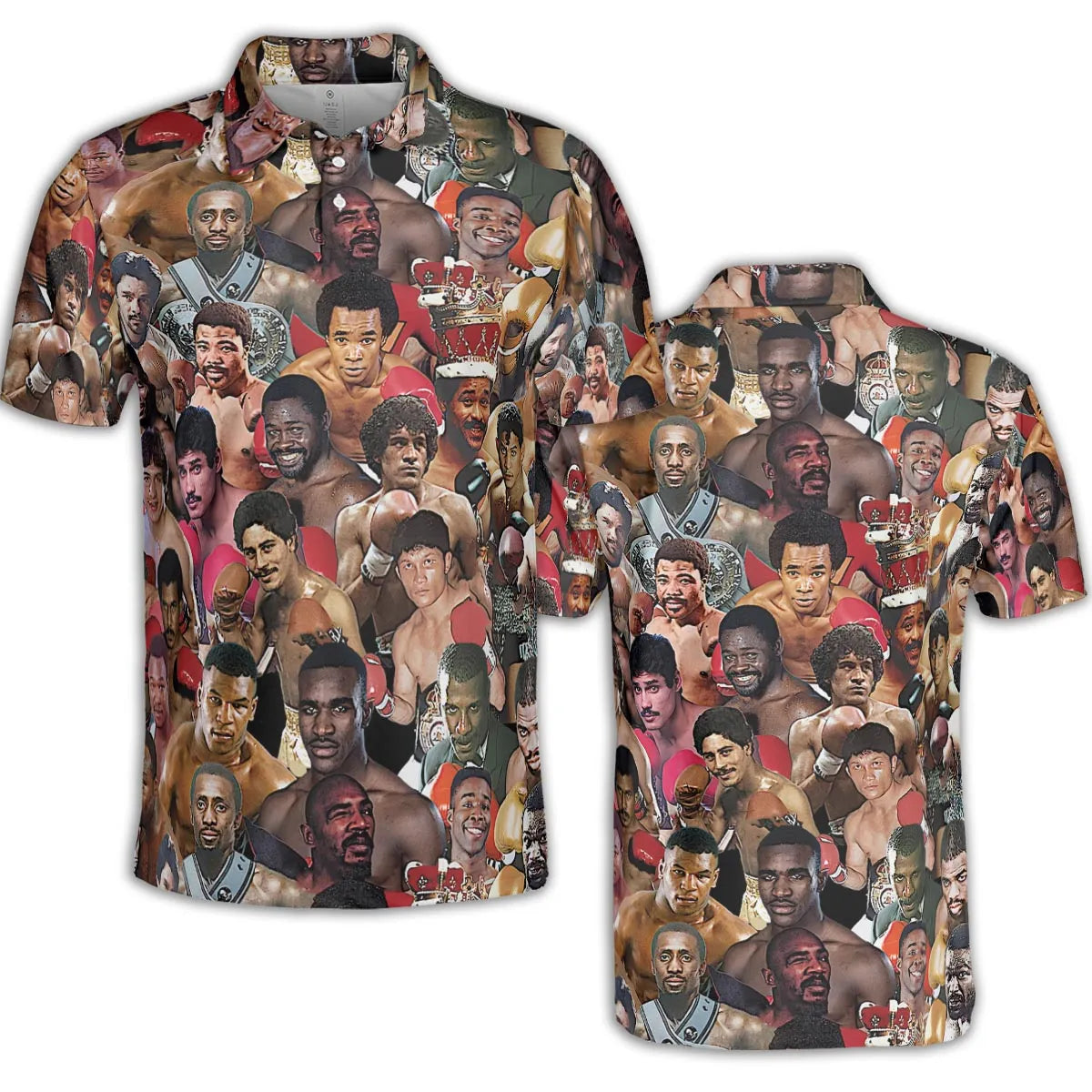 Fight Night Fit Boxing Legends AOP Men/Women Polo Shirt