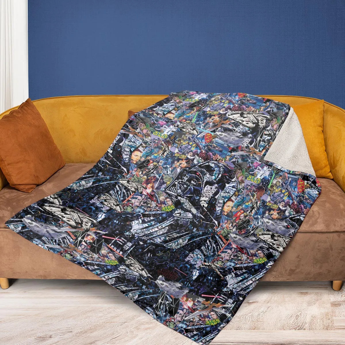 Star Wars Darth Vader All in One Fleece Blanket