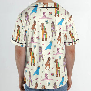 Cereal Monster Breakfast Unisex Baseball Jersey
