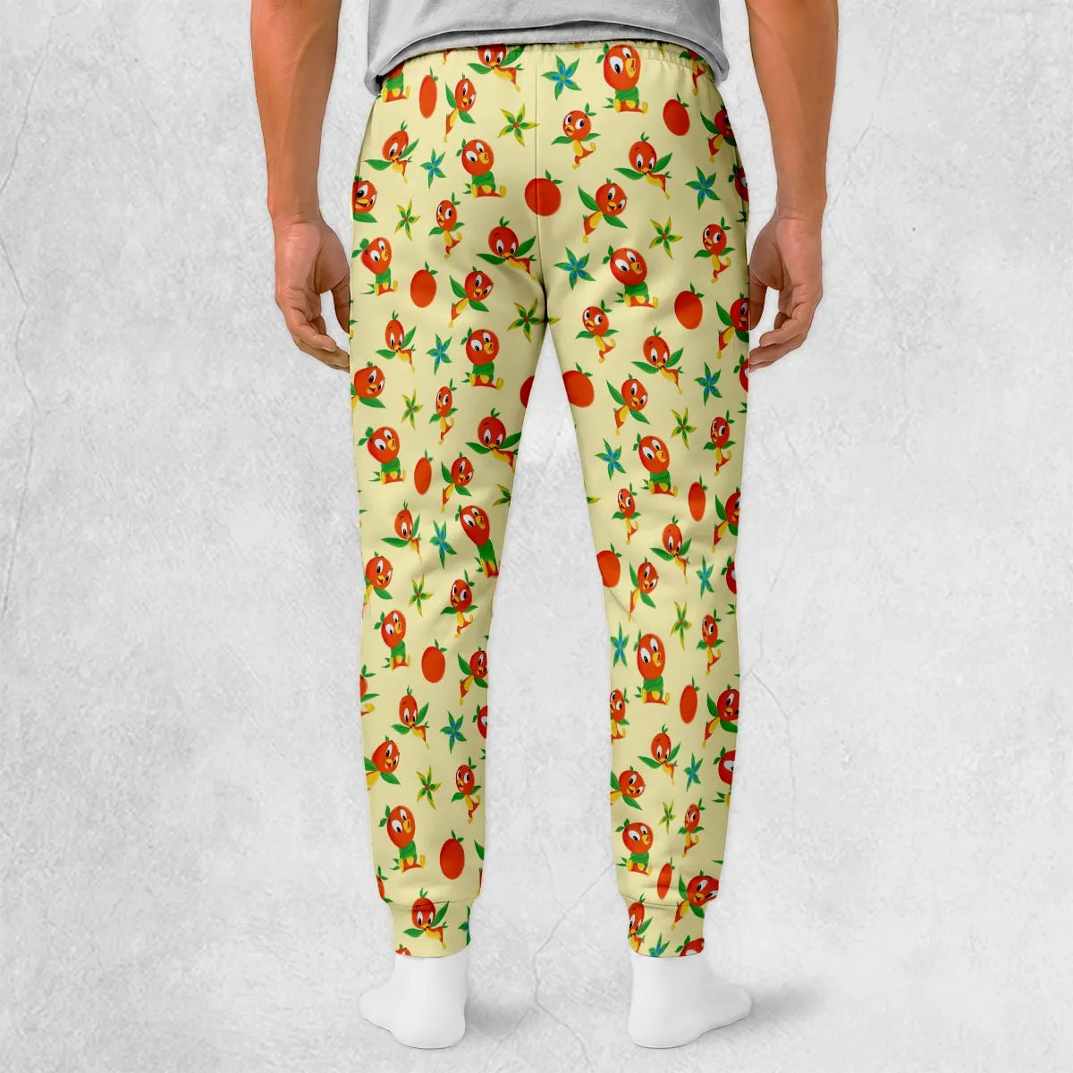 Orange and Bird Sweatpants