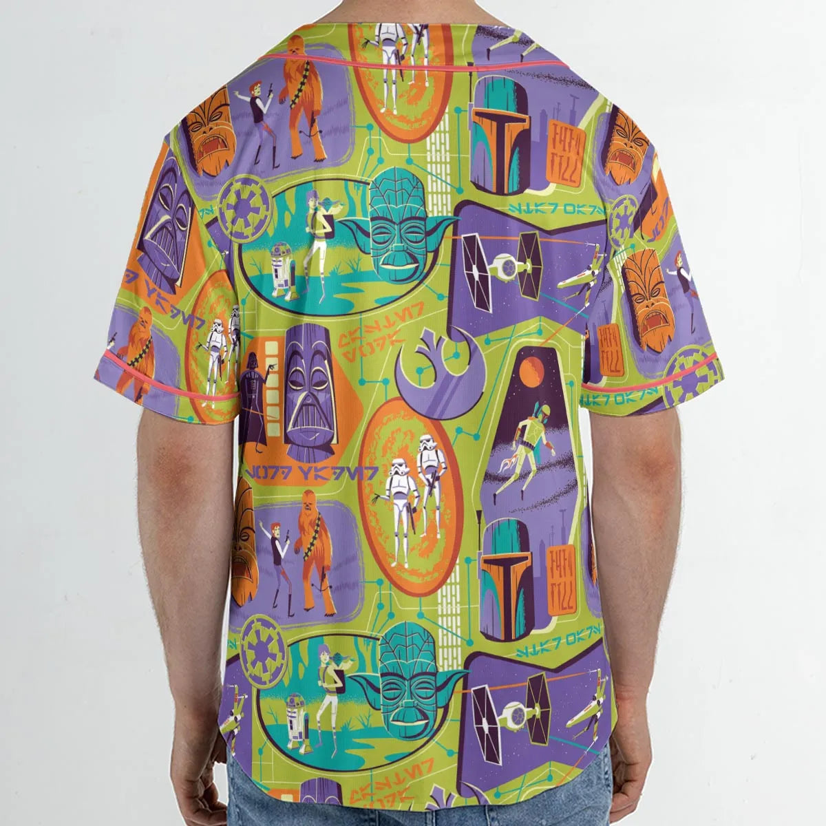 Summer Vibe Star Wars Unisex Baseball Jersey