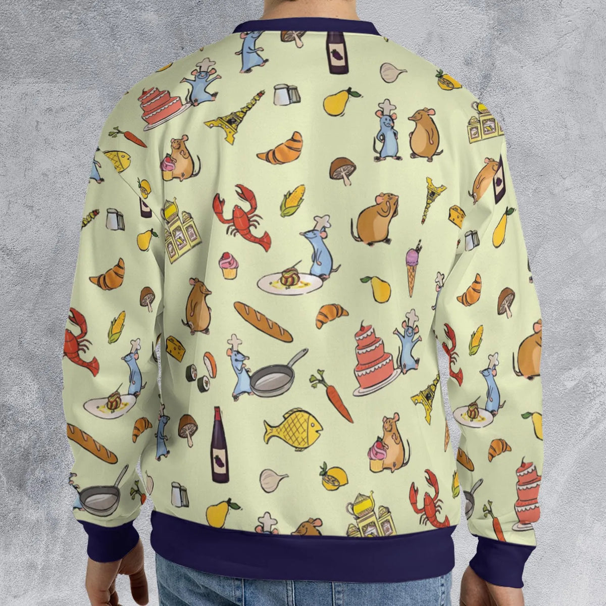 Chef Life Ratatouille All-over Print Sweatshirt