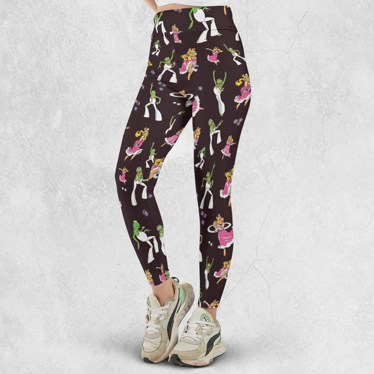 Disco Couple Kermit And Piggy The Muppet Show Legging