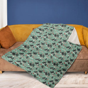 I Regret Nothing Park And Recreation Fleece Blanket