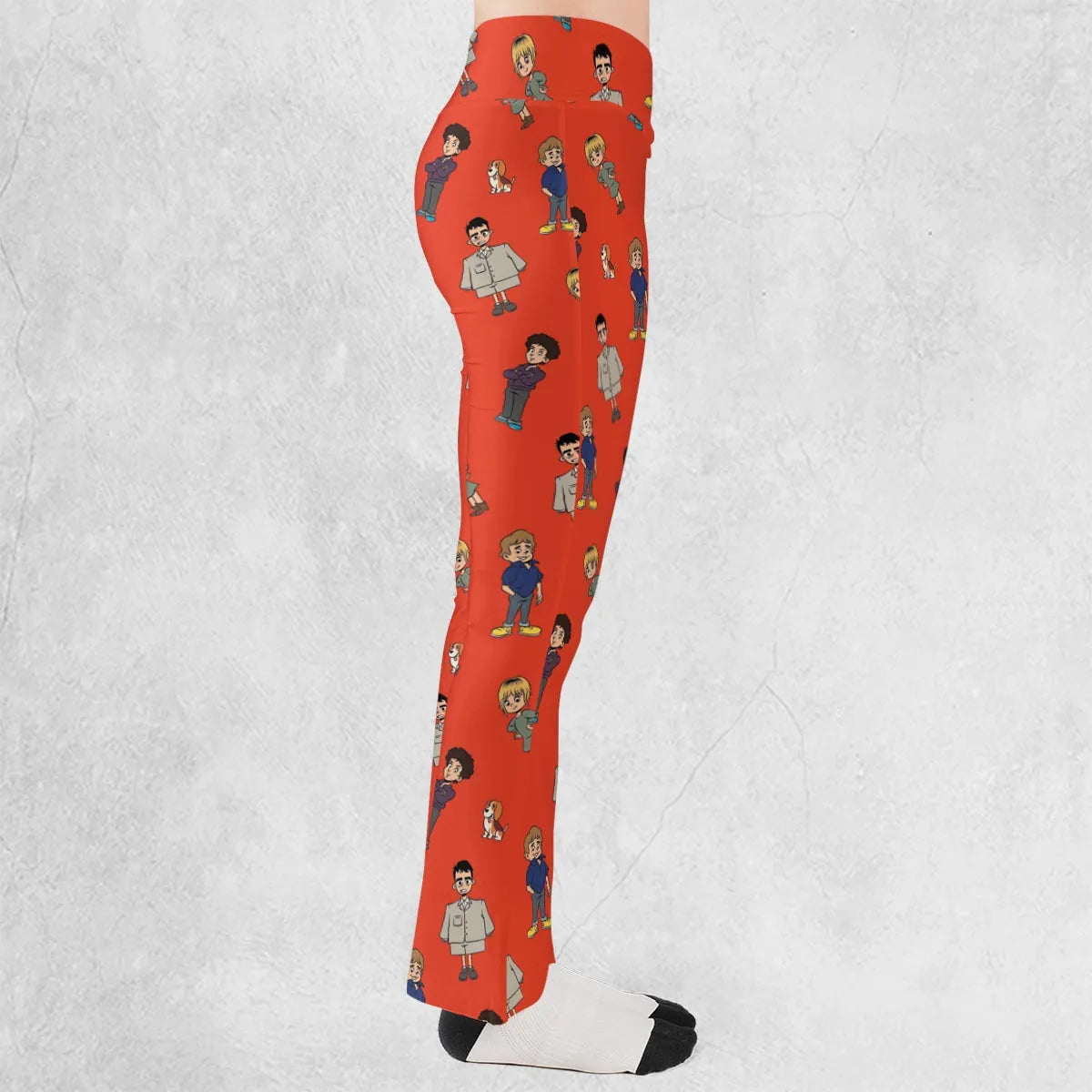 Lil Talking Heads Flare Leggings