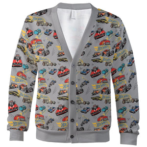 Hot Wheels Classic Car Cardigan